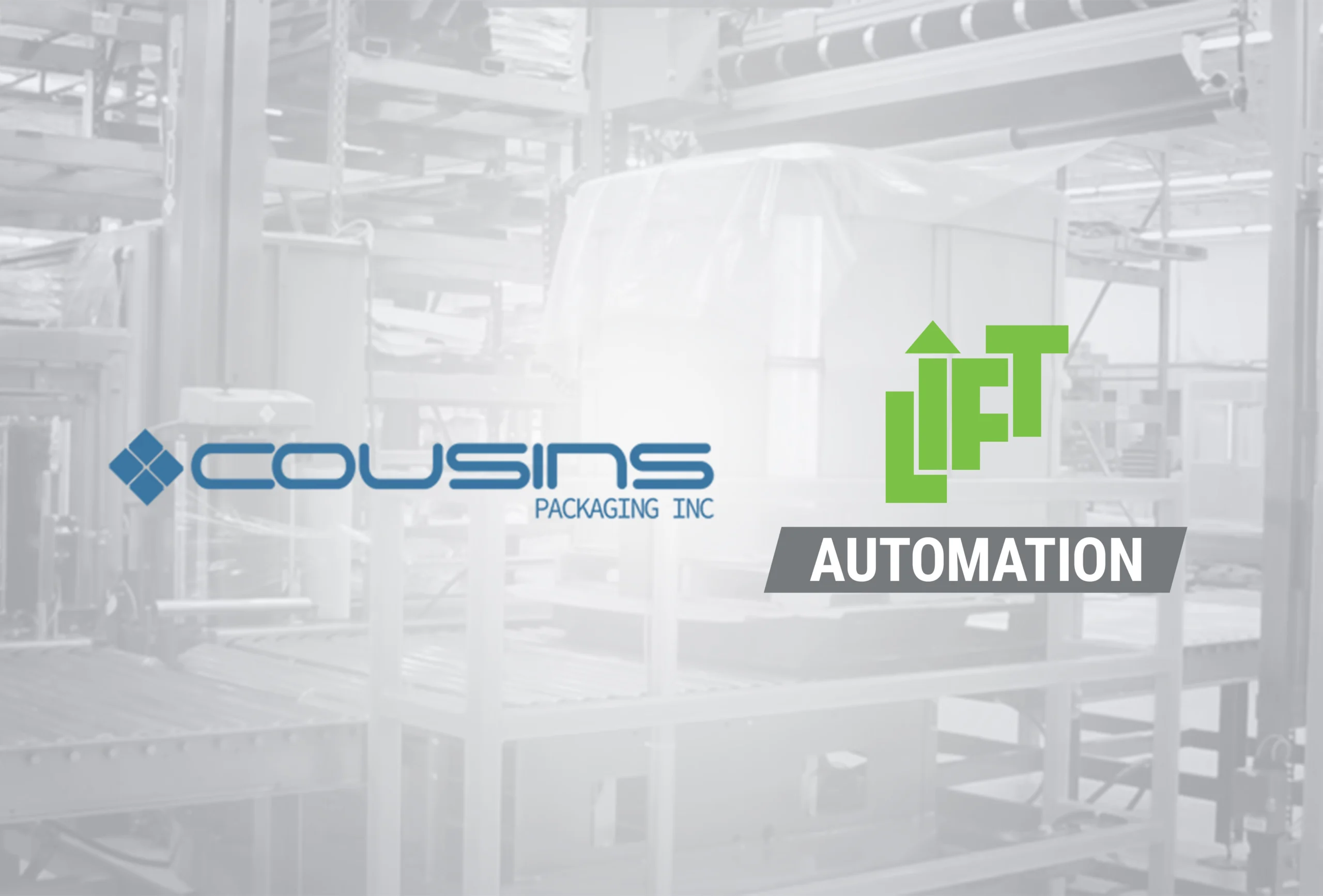Cousins Packaging and Lift Automation Logos